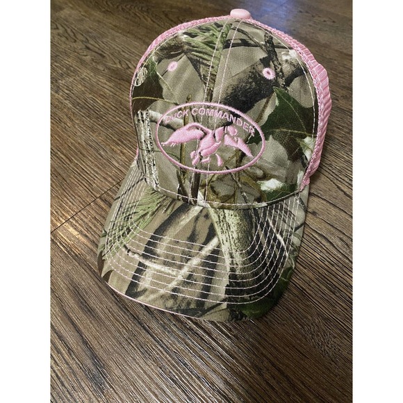 DUCK COMMANDER CAMOUFLAGE PINK HAT CAP DUCK DYNASTY WOMENS LADIES MENS - Picture 1 of 5